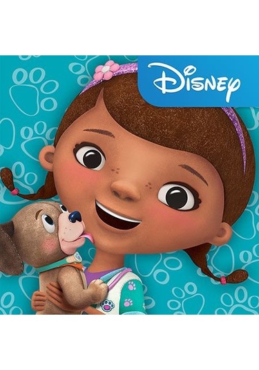 Dc Mcstuffins Yenilebilir Kağıda Resimli Pasta Dekoru Bas...