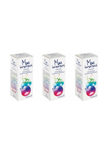 Max Immun 150 Ml Şurup 3'Lü Paket