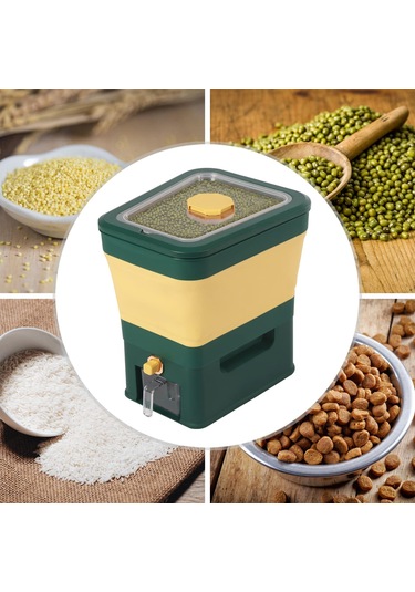 Gqiang Gıda Saklama Kapları, Katlanabilir 11,6 İla 26 Lb Pirinç