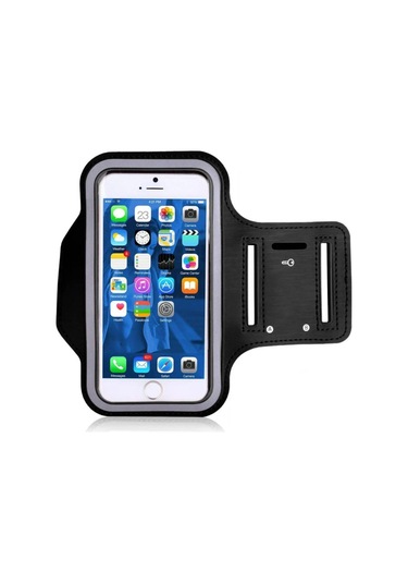 Motosiklet Kola Takılabilen Telefon Tutucu Terleme Yapmayan Neopren Kumaş Motor Telefon Tutucu Siyah