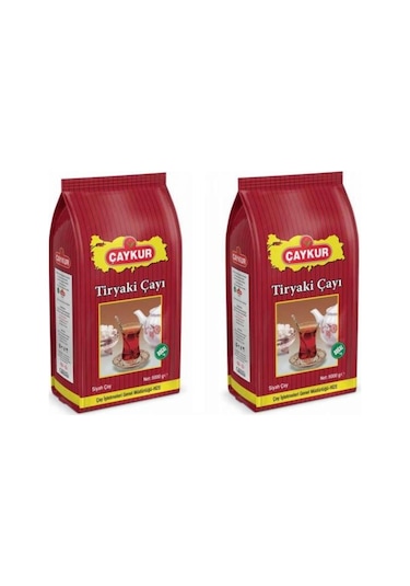 Çaykur Tiryaki Siyah Dökme Çay 2 x 5 KG