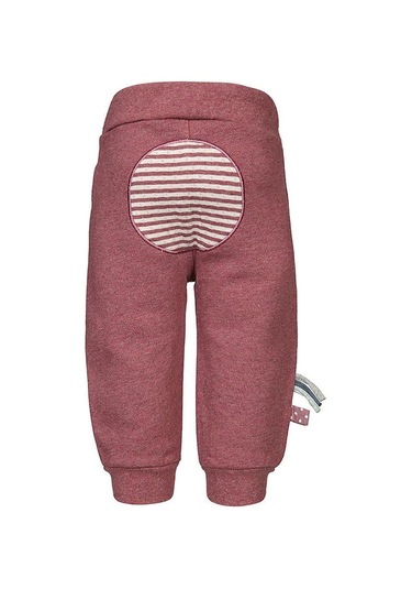 Organicera Organik Pantolon , Bordeaux Melange Bordo