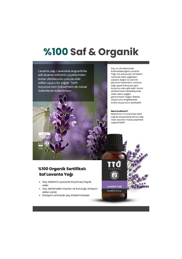 Tto Thermal Lavanta Yağı 10 Ml