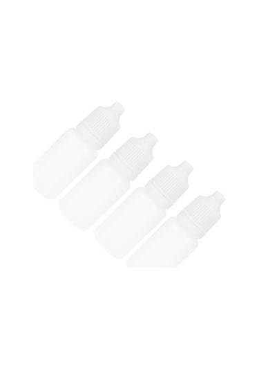Geeroyoo 50 Adet 10ml Pe Materyal Göz Damla Flakonu - Sarı, Tıkanıklı Kapaklı, Sıkıştırmalı, Seyahat İçin Taşınabilir, Çeşitli Sıvılar İçin Saklama Ve Dağıtım
