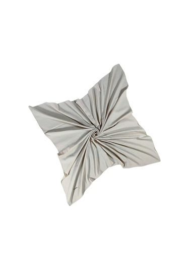 Tuana Eşarp Pamuk Jazz Eşarp 105x105cm Krem