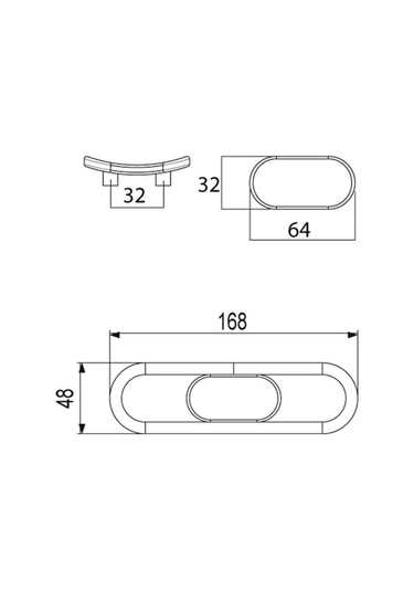 Lüks Trend Kulp Krom 32 Mm Mobiya Yatak Odası Tv Ünitesi Konsol Çocuk Ve Genç Odası Kulpu Altın