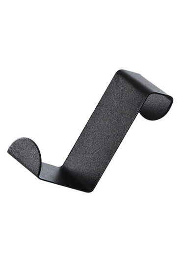 Hvngroup Metal 4 Parçalı Amerikan Kapı Arkası Organizer Askılık Siyah