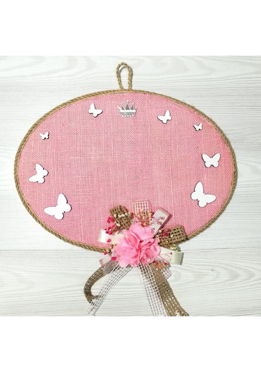 Loradavet Lora Davet Kız Bebek Kapı Süsü, Hastane Kapı Süsü, Duvar Süsü (1 (529472435) Çok Renkli