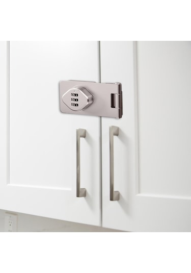 Suntek Ahır Kapı Banyo Küçük Kapılar Gümüş 3.5 Inç