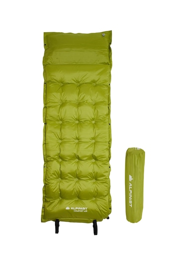Alpinist Comfort Air Şişme Mat Green Yeşil