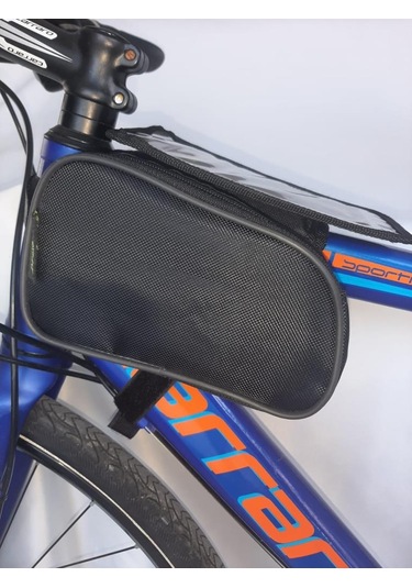 Bisiklet Kadro Üstü Heybe Çanta Dokunmatik 6 inç PROCYCLE Siyah