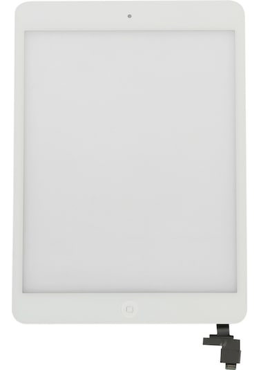 TeknikEvim Apple Uyumlu iPad  Mini 1 A1432 Butonlu Dokunmatik Beyaz