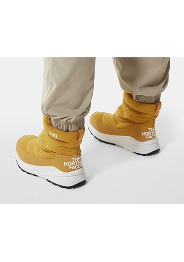 The North Face W Nptse İi Bootie Wp Kadın Kar Botu Nf0a5g2ı2by1 Sarı Sarı