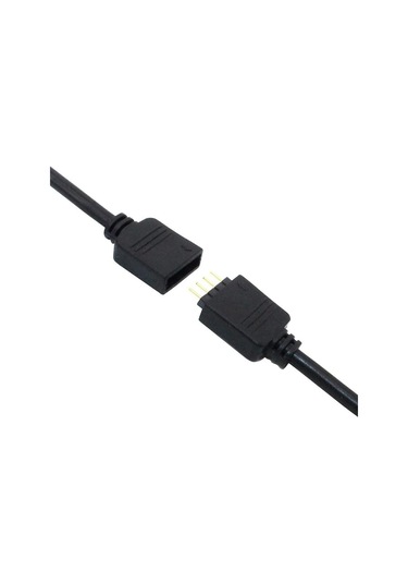 RGB Şerit 4 Pin LED Çoklayıcı Splitter Tek Kumanda 3 Çıkış Kablo
