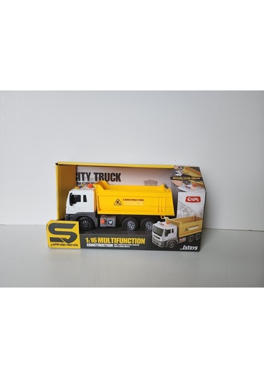 Ctoys Işıklı Ve Sesli Taşıyıcı Kamyon Sarı Js101 Sarı