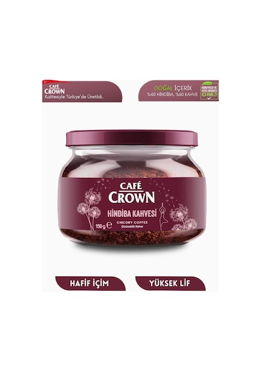 Cafe Crown Hindiba Kahvesi 150 Gr Granül