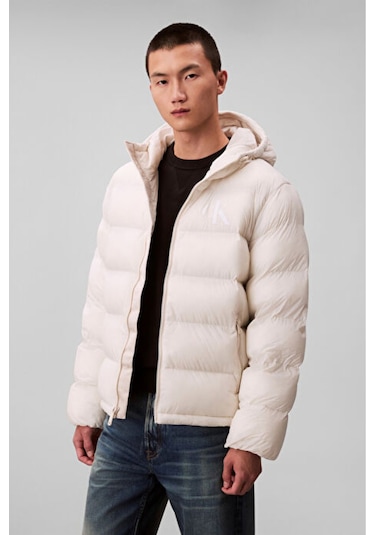 Calvin Klein Erkek Mont Lv04rd528g 67u Beyaz Beyaz