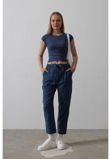 Pantolon - İndigo İndigo