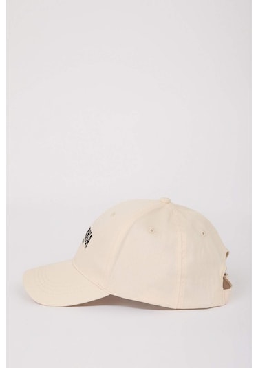 DeFacto Erkek Nakışlı Pamuklu Cap Şapka D7820AX25SMBG26