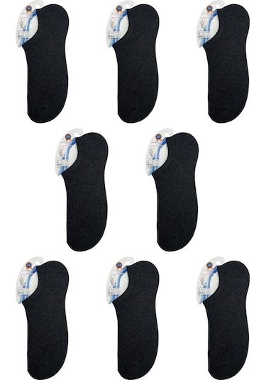 Ragi Store 8'li Sıfır Bilek Unisex Çorap Antrasit