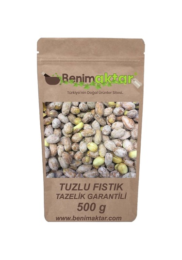 BenimAktar Tuzlu Fıstık Taze 500 G