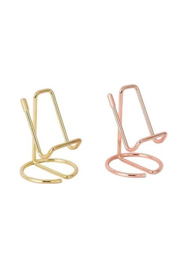 Dancemonkey Dayanıklı Metal Stand - Ev/ofis Masaüstü Altın Altın