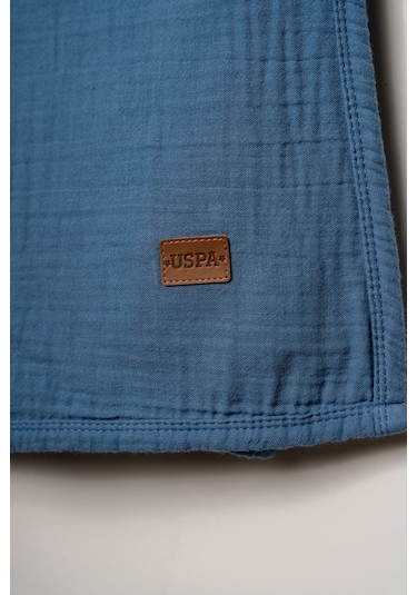 U.s Polo Assn. Erkek Bebek Mavi Battaniye 5274-50200 Mavi