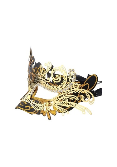 Okyanus Venedik Maskesi Siyah Altın , Maskeli Balo Ve Kostüm İçin, Diğer