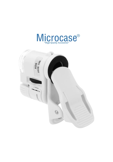 60x Mini Cep Telefonu İçin Mandallı Uv Ledli Mikroskop - Al2431
