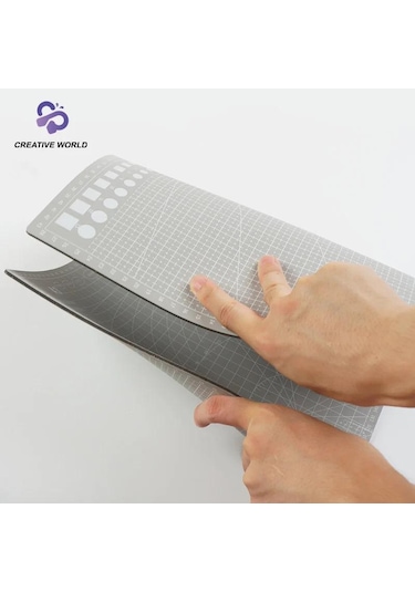 Kesim matı kesim altlığı A2 GRİ renk çift taraflı 45*60cm