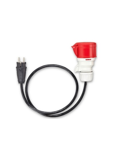 SGSTEC® Elektrikli Araç Şarj Cihazı Trifaze - Monofaze 50 CM 16A Dönüştürücü Kablo