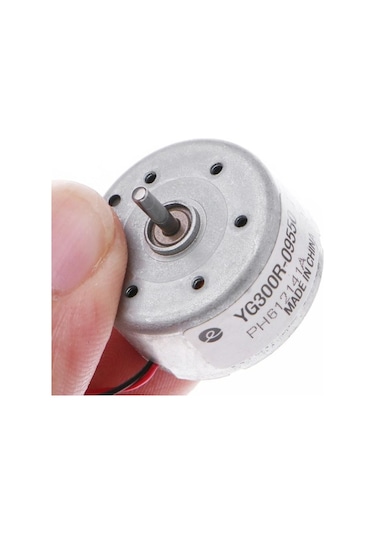 Mini Mikro 300 Güneş Enerjisi Motoru 5500rpm Dc 3v -6v Oyuncak Parçaları