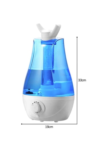 Büyük Boy Ultra Sis Buhar Makinası 3.5 Litre Çocuk Ve Bebek Odaları İçin Ev Hava Nemlendirici