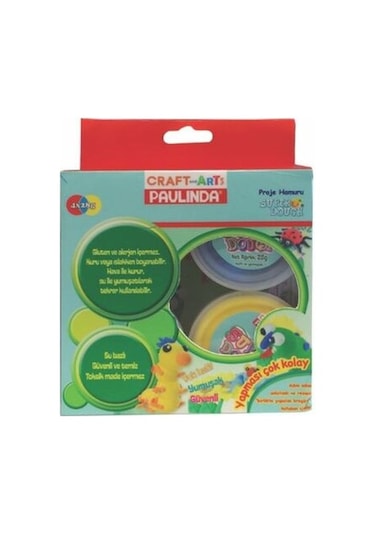 Craft And Arts Paulinda Oyun Hamuru 4X28 Gr