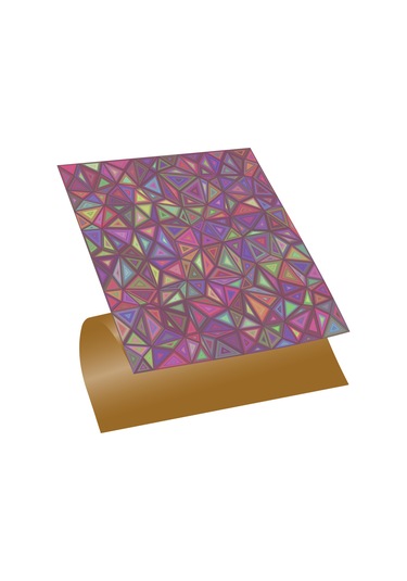 Tink KENDİNDEN YAPIŞKANLI GEOMETRİK KUŞAK DESENLİ PVC KARO 30X30 CM