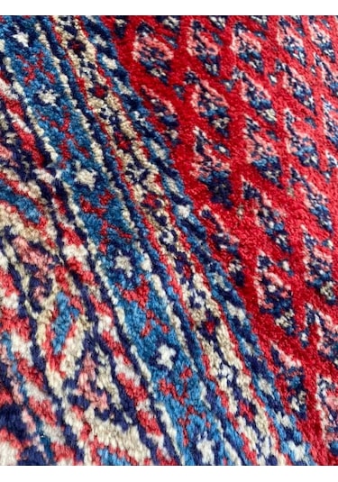 Antika Yüne Pamuk El Dokuma Sarough Iran Halısı 3X3,60M