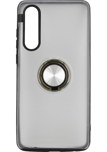 Nettech Huawei P30 Uyumlu Armour Yüzüklü Seri Arka Koruma Kılıf