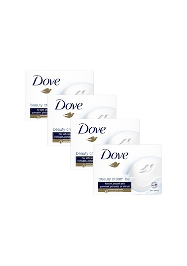 Dove Beauty Cream Bar Katı Sabun 4 x 90 G