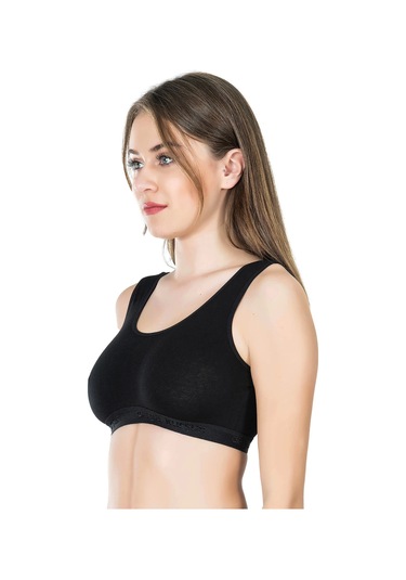 Derya Kurşun Geniş Askılı Body Sütyen 524 Beyaz