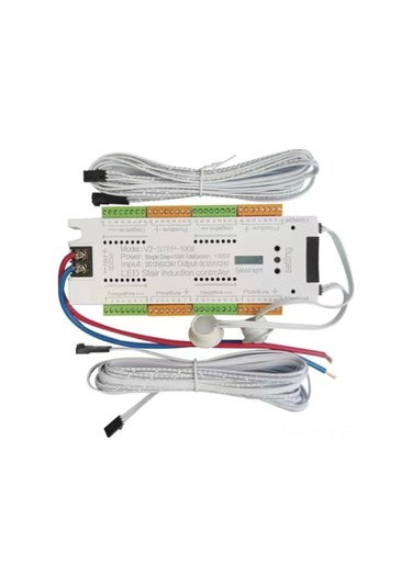 Moveevo 32 Kanal Otomatik Merdiven Aydınlatma Led Hareket Sensörlü Esnek Led Şerit Seti 12v-24v Uyumlu Diğer