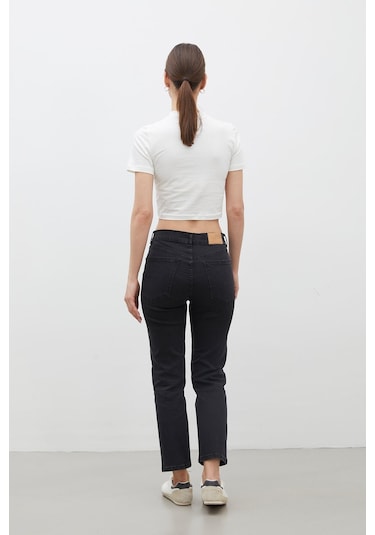 Manuka Bootcut Fıt Denim Pantolon Siyah