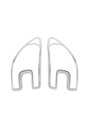 Flybuy Renault Kadjar 2015-2018 Arka Far Trimleri 4 Adet Far Kapağı Çerçevesi