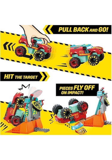 Mega Hot Wheels Smash N Crash Demo Derby Extreme Çarpışma Seti Hng53