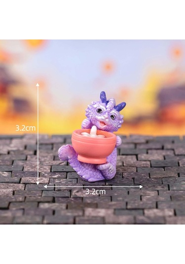 Homyl Çin Yeni Yılı Ejderha Heykeli Heykel Ev Oturma Stil-g