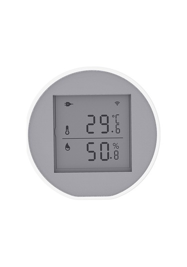 Mufunye Akıllı Wifi Sıcaklık Ve Nem Sensörü, Tuya Uygulaması İle Uzaktan İzleme, Lcd Ekranlı, 2.4ghz, Pil Dahil Değil