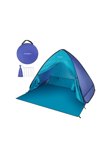 Tomshoo-plaj Çadırı Anında Açılır Plaj Gölgesi Güneş Y18574 Mavi