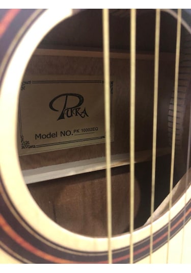 Puka Pk10002eq Elektro Akustik Gitar