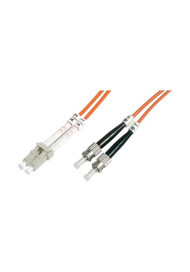 Beek Lc-st Fiber Optik Patch Kablo, Multimode Om 1 62.5/125 Duplex, 3.0mm, Lszh, 10 Metre