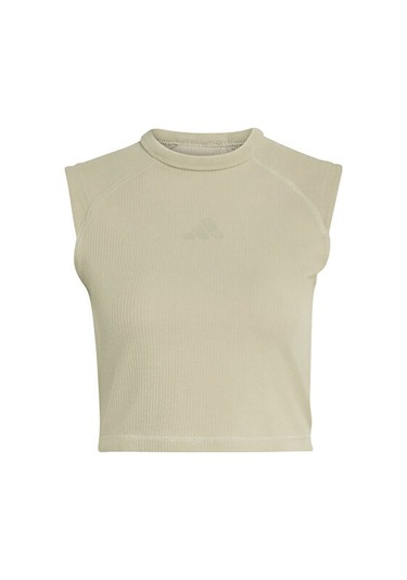 Adidas W All Szn Rb Tk Kadın Günlük Crop Üst Jz6869 Haki