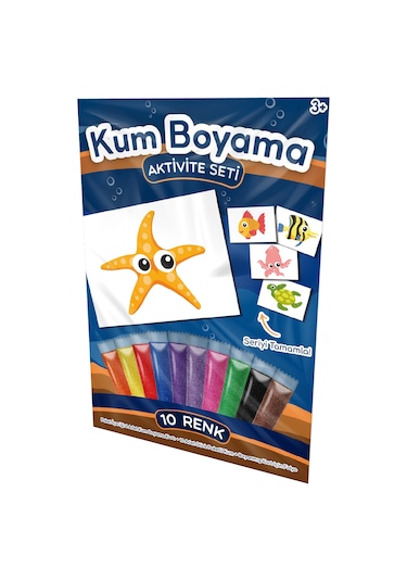 Deniz Yıldızı Kum Boyama Aktivite Seti
